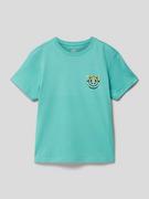 Koszulki dla chłopców - T-shirt z okrągłym dekoltem model 'BEAM UP’ - miniaturka - grafika 1