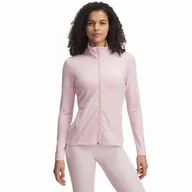 Bluzy sportowe damskie - Bluza damska Under Armour Motion Jacket EMEA Rozmiar: M / Kolor: różowy - miniaturka - grafika 1