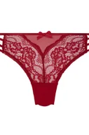 Majtki damskie - Hunkemöller Brazyliany Belle Czerwony - miniaturka - grafika 1