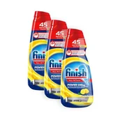 Środki do zmywarek - Żel do zmywarki FINISH All in 1 Max Cytrynowy 3 x 900 ml - miniaturka - grafika 1