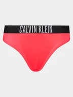 Stroje kąpielowe - Calvin Klein Swimwear Dół od bikini KW0KW02509 Czerwony - miniaturka - grafika 1