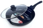 Patelnie - Patelnia Ambition Grand 28Cm Gruba + Pokrywka - miniaturka - grafika 1