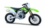 Samochody i pojazdy dla dzieci - Kawasaki Motocykl Kx 450F Skala 1:12 Maisto 31101 - miniaturka - grafika 1