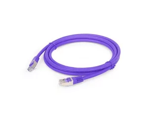 Gembird Patch cord Kat.6A S/FTP LSZH 0.5m fioletowy AKGEMKSP6A00034 [7538466] - Patchcordy - miniaturka - grafika 2