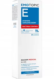 Emotopic Bacteria Control - Balsam Medical do ciała 200ml - Balsamy i kremy do ciała - miniaturka - grafika 1