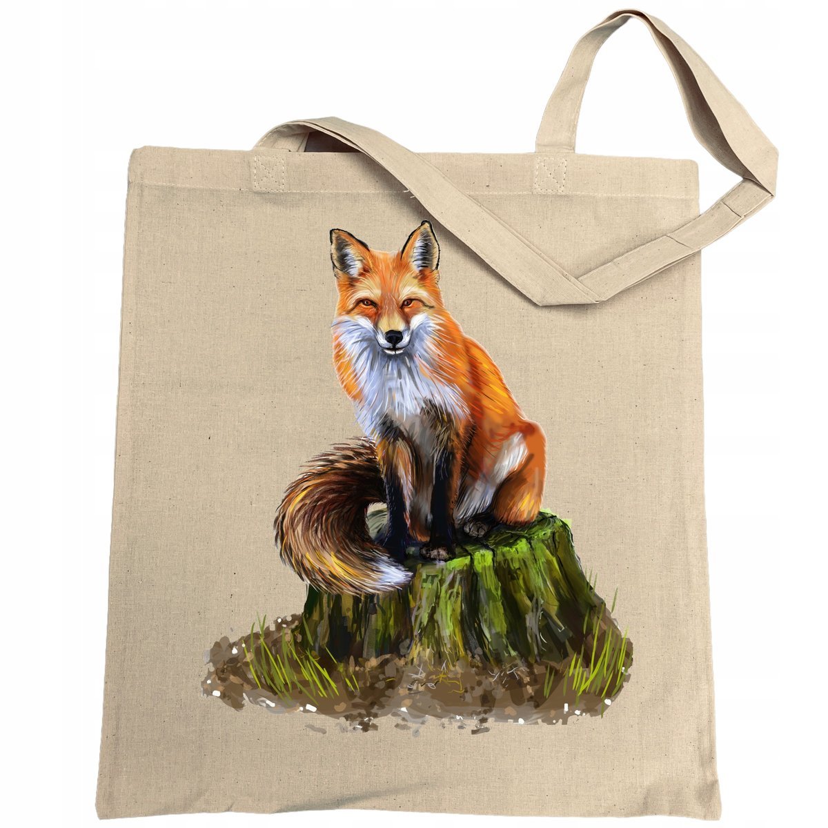 Torba na zakupy Piękny Lis Nadruk