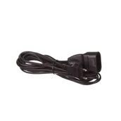 Przedłużacze i rozgałęźniki - Przedłużacz Euro 5 m czarny - miniaturka - grafika 1