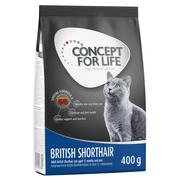 Sucha karma dla kotów - Concept for Life British Shorthair Adult - ulepszona receptura! - 400 g - miniaturka - grafika 1