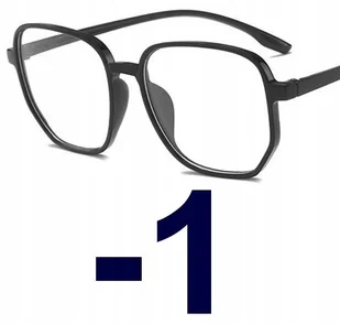 Okulary korekcyjne kujonki minusy -1 - Okulary korekcyjne, oprawki, szkła - miniaturka - grafika 1