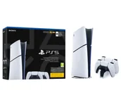 Konsole Playstation - Sony PlayStation 5 Digital Slim E Chassis PS5 825GB Dodatkowy Pad Bundle + Stacja Ładowania DualSense - miniaturka - grafika 1