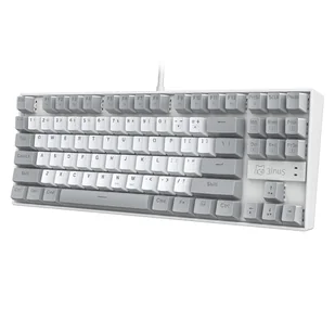 3inuS 87-Key 5-in-1 Mechanical Keyboard Hub Dual USB-C Cable Hot-Swappable - Blue Switches - Klawiatury - miniaturka - grafika 8