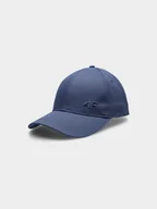 Czapki damskie - 4F, Czapka z daszkiem męska, 4FSS23ACABM120-32S, Denim, Rozmiar M - miniaturka - grafika 1