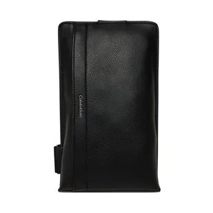 Saszetka Calvin Klein Raised Square Sling LV04D3271G Czarny - Torby męskie - miniaturka - grafika 1