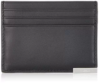 Portfele - Calvin Klein Męska nowoczesna tablica na karty portfel 6 cm³, Ck Black, jeden rozmiar - grafika 1