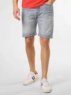 Levi's - Męskie spodenki jeansowe  501, niebieski - Spodenki męskie - miniaturka - grafika 1