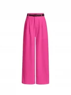 Spodnie damskie - SHEIN SPODNIE DAMSKIE RÓŻOWE ELEGANCKIE 40/42 ŁLN - miniaturka - grafika 1