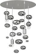 Lampy sufitowe - Nowodvorski plafon LAMPA sufitowa SALVA G 6845 dekoracyjna OPRAWA zwis IP20 rain - miniaturka - grafika 1