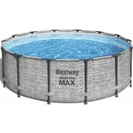 Baseny ogrodowe - Bestway Basen stelażowy 427x122 cm Steel Pro 5619D - miniaturka - grafika 1