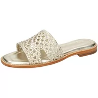 Klapki i japonki damskie - Melvin & Hamilton klapki damskie elodie 20, złoto, 39 eu - miniaturka - grafika 1