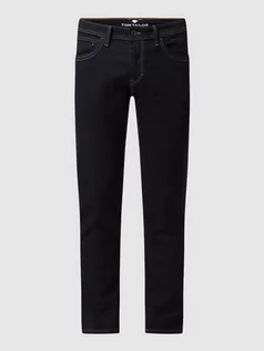 Spodnie męskie - Jeansy o kroju regular slim fit z dodatkiem streczu model ‘Josh’ - grafika 1