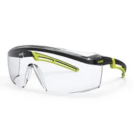 Okulary ochronne - UVEX OKULARY ASTROSPEC 2.0, SZYBKA BEZBARWNA, POWŁOKA NIEPARUJĄCA EXCELLENCE, RAMKA: CZARNO-LIMETKOWA - miniaturka - grafika 1