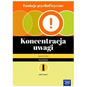 Lektury szkoła podstawowa - Funkcje psychofizyczne. Koncentracja uwagi. Karty pracy - miniaturka - grafika 1