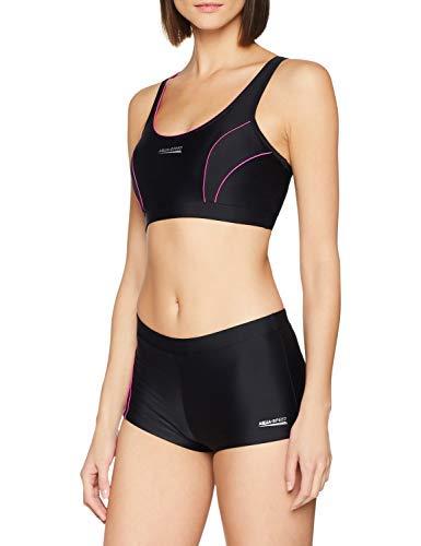 Aqua-Speed Damski kostium kąpielowy Fiona damski Czarny/różowy Pipink 40