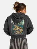 Bluzy damskie - Billabong Bluza Lost Mind EBJSF00183 Szary Cropped Fit - miniaturka - grafika 1