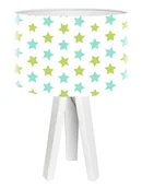 Lampy stojące - Macodesign Lampa biurkowa Pastelowe gwiazdeczki mini-foto-263w, 60 W - miniaturka - grafika 1