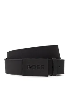 Boss Pasek Męski Icon-S1 50471333 Czarny - Paski - miniaturka - grafika 1