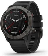 Smartwatch - Garmin Fenix 6X Sapphire Czarno-szary 010-02157-11 - miniaturka - grafika 1