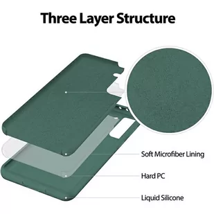 Mercury Silicone iPhone 15 Plus / 14 Plus 6.7" zielony /green - Etui i futerały do telefonów - miniaturka - grafika 4