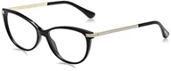 Okulary przeciwsłoneczne - Jimmy Choo Jc352 Okulary przeciwsłoneczne, czarne, 48 damskie, czarny - miniaturka - grafika 1