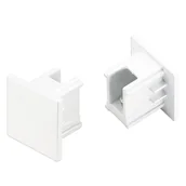 Akcesoria do oświetlenia - Italux Zakończenie szynoprzewodu HT4-ECAP/WU do 3-fazowej szyny natynkowej zaślepka biała - miniaturka - grafika 1