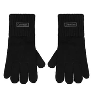 Rękawiczki - Rękawiczki Calvin Klein LV14D8031G Czarny - miniaturka - grafika 1