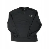 Bluzy męskie - Czarna wciągana bluza męska rękaw UNDER ARMOUR L - Under Armour - miniaturka - grafika 1
