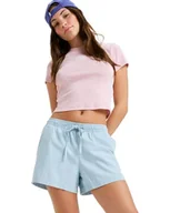 Spodenki damskie - Roxy Lekeitio Break Mid Denim szorty damskie - miniaturka - grafika 1
