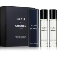Wody i perfumy męskie - Chanel Bleu de Woda toaletowa 3x20 Travel spray - miniaturka - grafika 1