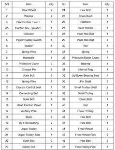 SWARK Wózek podnośnikowy z podestem elektryczny GermanTech + Generator ozonu za 1 złotych! (max wysokość: 1700 mm, udźwig: 100 kg) 99724814 - Wózki magazynowe - miniaturka - grafika 9