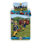Pościel dla dzieci - Jerry Fabrics jf0253 pościel dziecięca, strażak sam, bawełna, wielokolorowa, 200 x 140 x 0.5 cm JF0253 - miniaturka - grafika 1