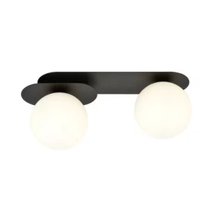 Emibig Plaza lampa sufitowa 2-punktowa czarna/biała 1118/2 - Lampy sufitowe - miniaturka - grafika 1