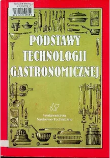 Podstawy Technologii Gastronomicznej Używana - Rolnictwo i przemysł - miniaturka - grafika 2