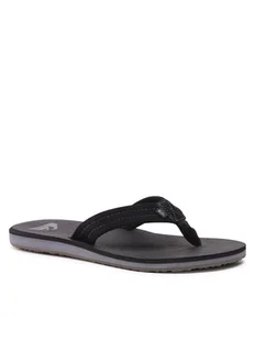 Quiksilver Japonki AQYL101323 Czarny - Klapki i japonki męskie - miniaturka - grafika 1