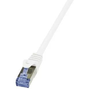 LogiLink Patchcord CQ3051S Cat.6A S/ftp 2m biały - Patchcordy - miniaturka - grafika 3