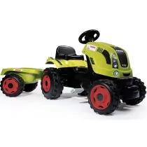 Smoby Traktor na pedały Farmer XL z przyczepą CLAAS 710114 - Jeździki dla dzieci - miniaturka - grafika 3