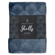 Koce - Koc Shells 150 x 200 cm ciemny szary - miniaturka - grafika 1