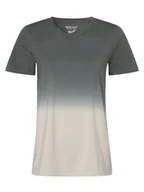 Koszulki i topy damskie - Marie Lund T-shirt damski Kobiety Bawełna zielony|szary jednolity, XS - miniaturka - grafika 1