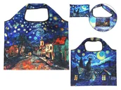 Torby męskie - Torba na ramię, składana - inspirowana malarstwem V. van Gogh (CARMANI) - miniaturka - grafika 1