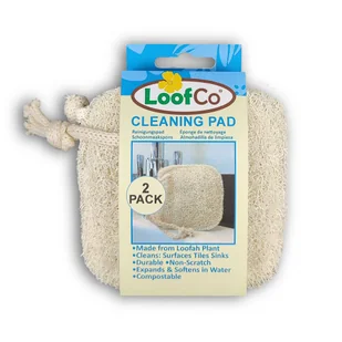 LoofCo Naturalna gąbka do sprzątania 2 szt. - Inne artykuły do sprzątania - miniaturka - grafika 1