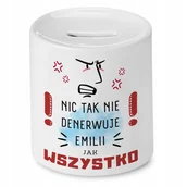 Skarbonki - Skarbonka na Urodziny 66 66te 66-te na Prezent z Nadrukiem ze Zdjęciem + Opakowanie na prezent (wzór 02) - miniaturka - grafika 1